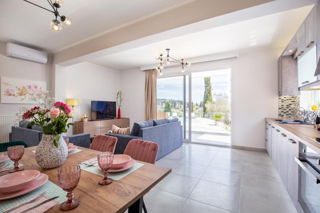 Nightingale Villa & Suites Corfu Gazátika Kültér fotó